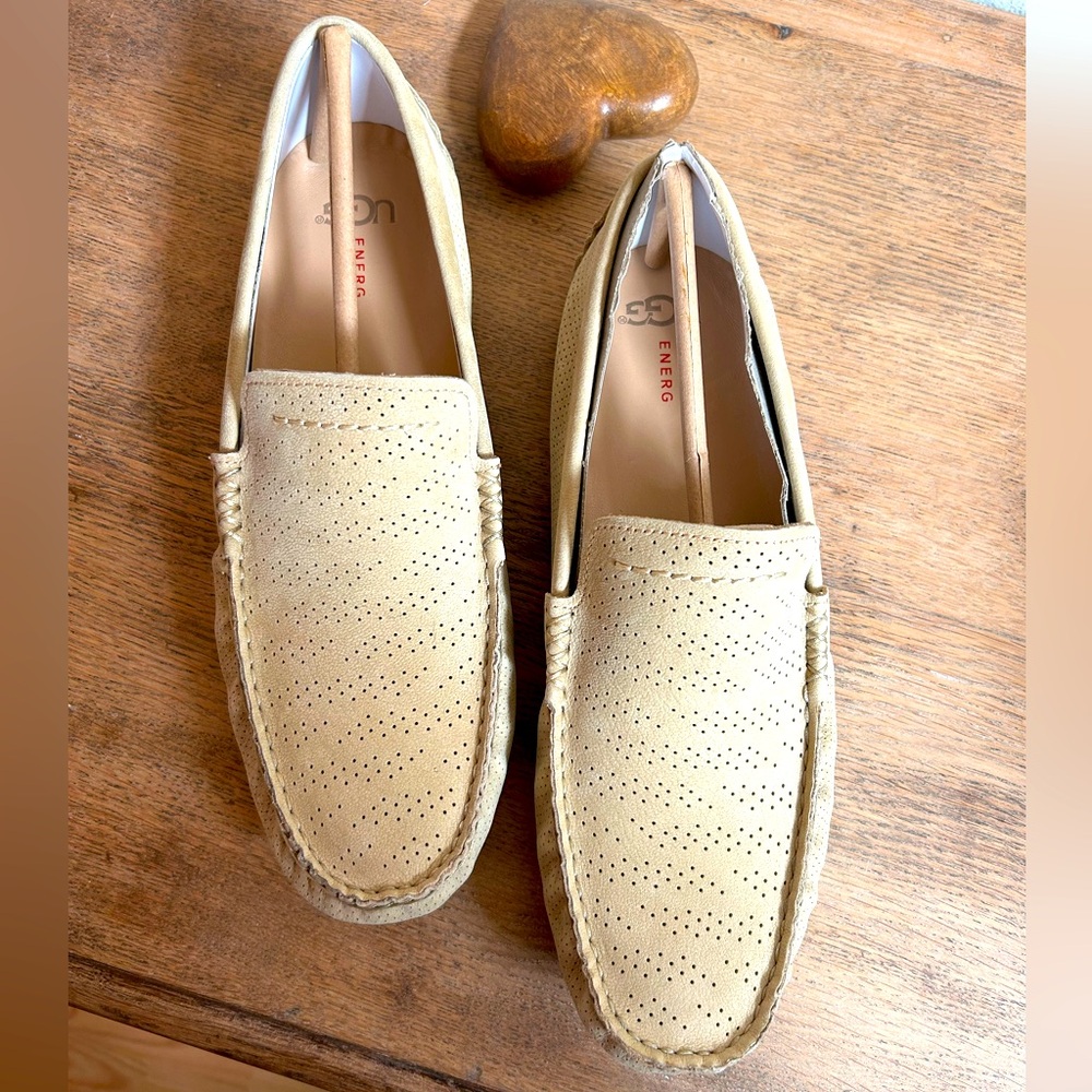 UGG enerG Comfort System men’s Henrick Stripe Perf Driving Loafer - size 11